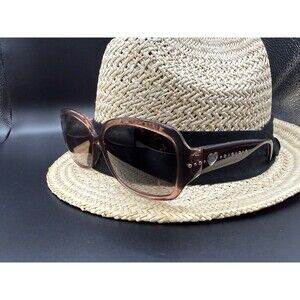 Coach Women's Sunglasses HC8027 L902 Scarlett 5008 /13 Blush Heart Emblem Logo